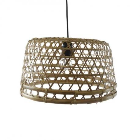 Suspension en rotin et bambou Ø37cm - Modèle Amlapura - Création faite à la main