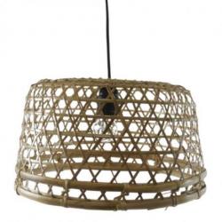 Suspension en rotin et bambou Ø47cm - Modèle Amlapura - Création faite à la main