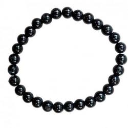 Bracelet Tourmaline Noire - grade AAA - boules 8mm