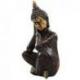 Bouddha Penseur 9cm - Statuette faite à la main en Laiton