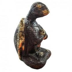 Statuette Tortue Méditation en laiton 11cm