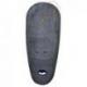 Petit masque africain 25cm en bois noir - Motif tortue