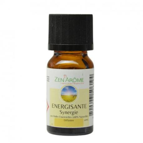 Synergie d'huiles essentielles à diffuser - Énergisante 10ml - Zen Arôme Synergie d'huiles essentielles à diffuser - Énergisante 10ml - Zen Arôme