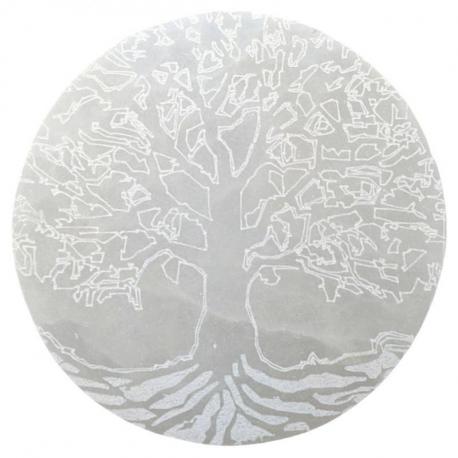 Disque Arbre de Vie en Sélénite ø10cm - Plaque de rechargement
