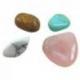 Pack Lithothérapie "No Stress" - Assortiment 4 pierres roulées Pack Lithothérapie "No Stress" - Assortiment 4 pierres roulées