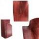 Déclassé - Présentoir spécial colliers longs 60cm en bois massif rouge