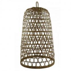 Suspension en rotin et bambou 60cm modèle "Ubud" - Création artisanale