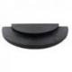 Plateau de présentation 1/2 cercle - Présentoir à bijoux 2 niveaux en bois noir
