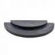 Plateau de présentation 1/2 cercle - Présentoir à bijoux 2 niveaux en bois noir vintage
