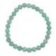 Bracelet Amazonite Bleue AAA - boules 6mm