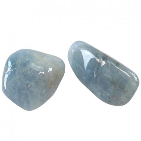 Aigue-marine - Pierres roulées 15/20g