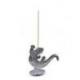 Porte-encens Gecko en fer forgé
