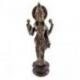 Statuette Dewi Laksmi en laiton 22cm. Savoir-faire traditionnel asiatique.