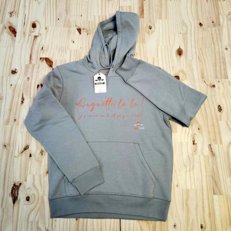 sweat à capuche noir "Arguette" sweat à capuche noir "Arguette"