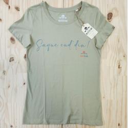 Tshirt femme naturel saque