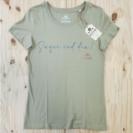 Tshirt femme naturel saque