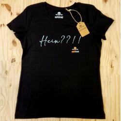 Tshirt femme noir "Hein"