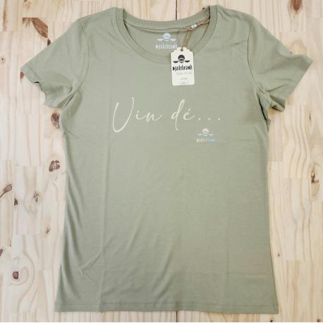 Tshirt femme naturel saque