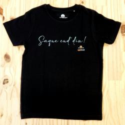 Tshirt Enfant noir Saque