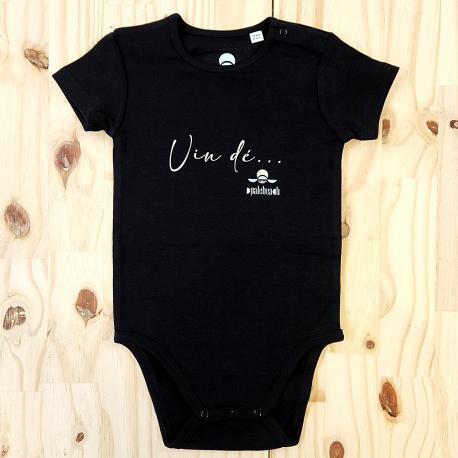 body bébé noir Vin dé body bébé noir Vin dé