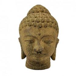Tête de Bouddha en Pierre 30cm