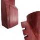 Déclassé - Buste cranté en bois rouge 30m