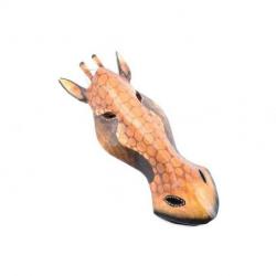 Masque Girafe en bois 30cm - Déco ethnique africaine