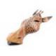 Masque Girafe en bois 30cm - Decoration exotique
