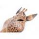 Masque Girafe en bois 30cm - Decoration exotique