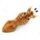 Masque Girafe en bois 30cm, déco murale style trophée de chasse