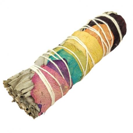 Bâton de fumigation de Sauge Blanche & 7chakras / Smudge 25-35g Bâton de fumigation de Sauge Blanche & 7chakras / Smudge 25-35g
