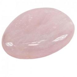 Quartz Rose - Galet plat 35g Quartz Rose - Galet plat 35g