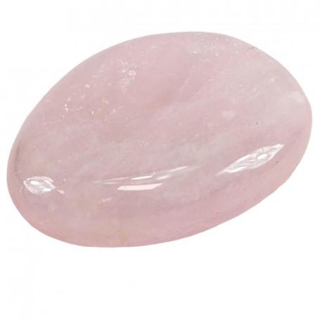 Quartz Rose - Galet plat 35g