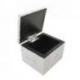 Petite boîte cadeau / écrin à bijoux noir & blanc motif Ôm