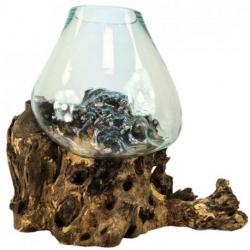 Vase en Verre Soufflé sur Racine de Gamal | Format XL