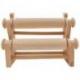 Porte-bracelets et montres / Présentoir à bijoux 2 joncs en bois massif brut