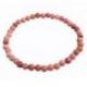 Bracelet Rhodochrosite AAA - boules 4 à 5mm