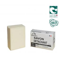 Savonnette détachante bio pour le linge 100g