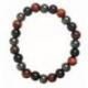Bracelet multipierres mixte - Œil de taureau / hématite / Onyx  - 8mm