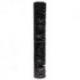 Totem Tiki 100cm en bois noir pour décoration extérieure