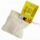 Kit de 5 filtres sachets infuseurs réutilisables en coton 100% Biologique