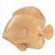 Statuette Déco Poisson Chirurgien Doré 19cm
