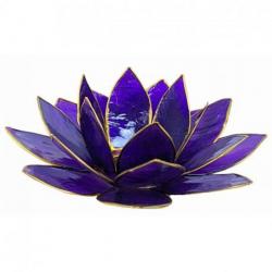 Bougeoir Fleur de Lotus 7ème Chakra | Chakra Coronal