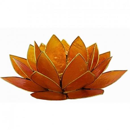 Bougeoir Fleur de Lotus 2ème Chakra | Chakra sacré