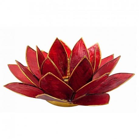 Bougeoir Fleur de Lotus 1er Chakra | Chakra racine