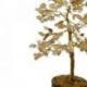 Arbre du Bonheur 20 cm avec pierre Citrine naturelle