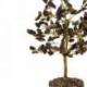 Arbre du Bonheur 20 cm avec pierre Œil du Tigre naturelle
