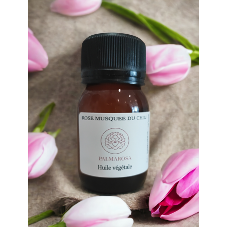 Huile Végétale de Rose Musquée du Chili Huile Végétale de Rose Musquée du Chili