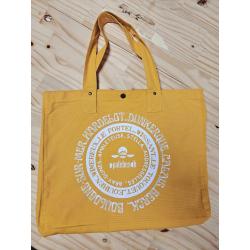 sac cabas "plages" jaune