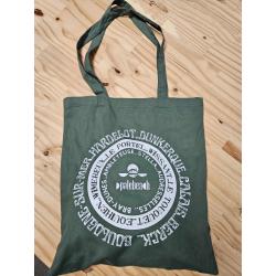 tote bag vert "plages"